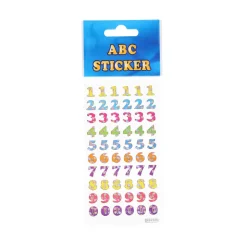 ABC-Sticker Buchstaben & Zahlen