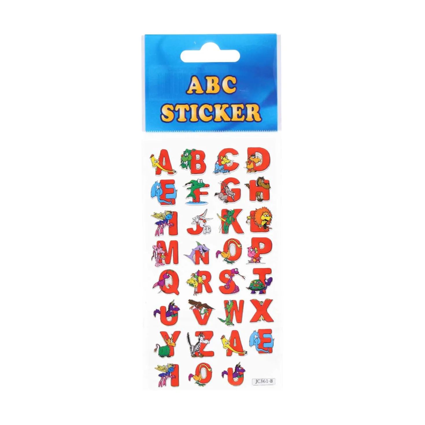 ABC-Sticker Buchstaben & Zahlen