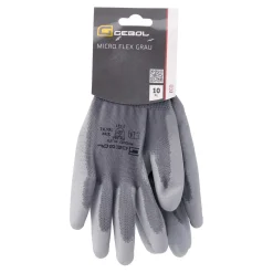 Arbeitshandschuh Größe 10, Nano Flex, grau