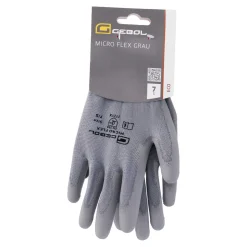 Arbeitshandschuh Grüße 7, Nano Flex, grau