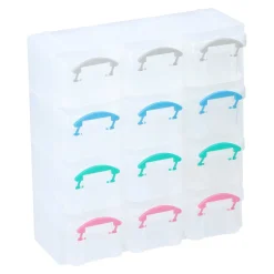 Aufbewahrungsboxen klein, 12 Stück