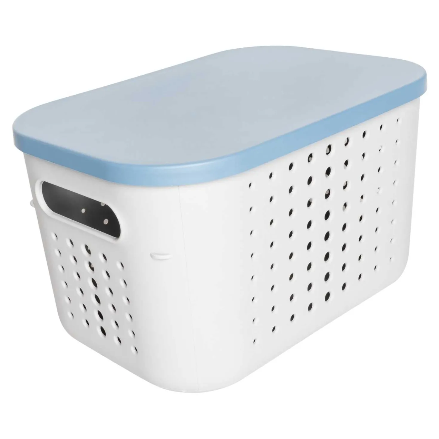 Aufbewahrungsbox mit Deckel 6,2l Serie Alythia Blau
