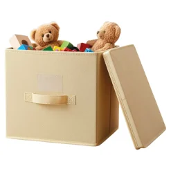 Aufbewahrungsbox mit Deckel, 30 x 30 x 16 cm