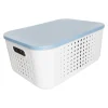 Aufbewahrungsbox mit Deckel 13,4l Serie Alythia Blau