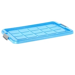 Aufbewahrungsbox mit Deckel und Rollen, 55 l