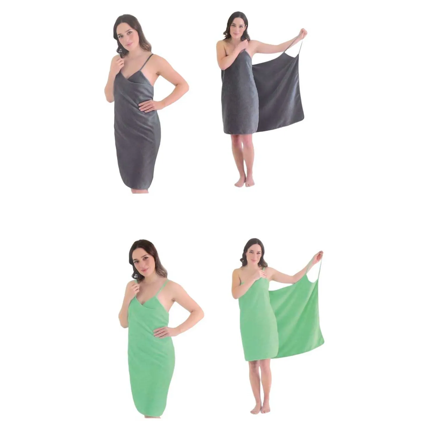 Badetuch Damen mit Trägern S-XL
