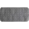 Badmatte PVC, grau, 70 x 35 cm