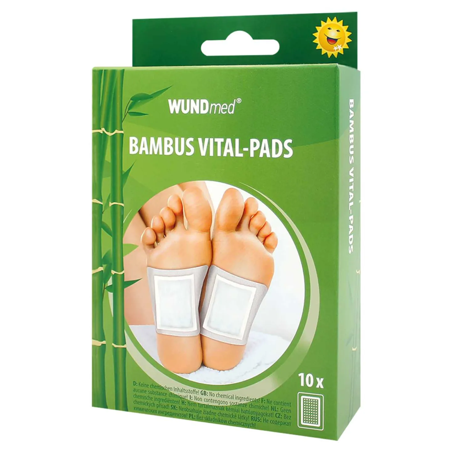 Bambus-Vital Pads, 10 Stück