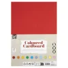 Bastelkarton A4 10 Farben, 100 Blatt