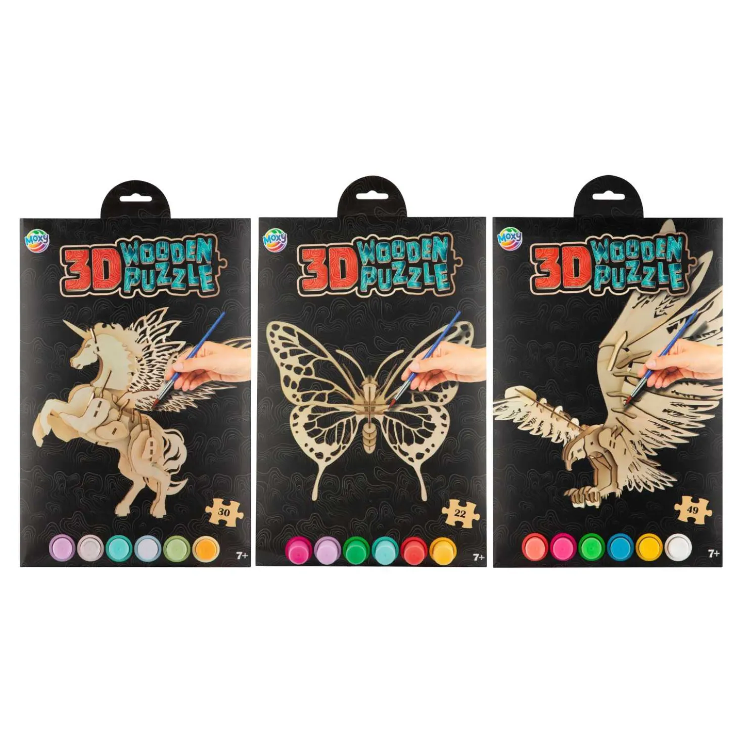 Bastelset 3D Puzzle Holz