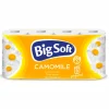 Big Soft Toilettenpapier 8x Kamille, 3-lagig, 150 Blatt
