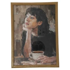 Bilderrahmen eiche, 15 x 21 cm