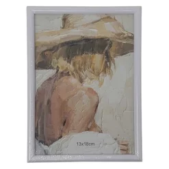 Bilderrahmen, weiß, 13 x 18 cm