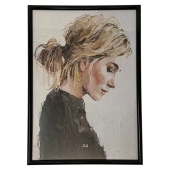 Bilderrahmen 21 x 29,7 cm, schwarz