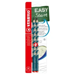 Bleistift 2er petrol EASY HB RH Stabilo