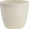 Blumenübertopf Ella, weiß, Ø = 13 cm