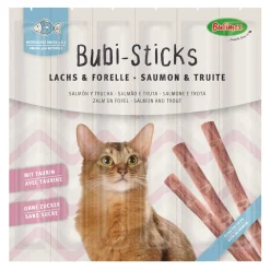 Bubimex Katzensnack Sticks Lachs und Forelle, 6 Stück