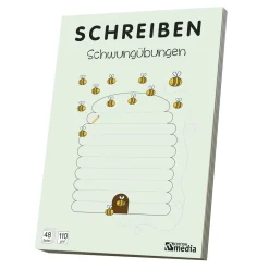 Übungsbuch Schreiben oder Rechnen DIN A5, 48 Seiten