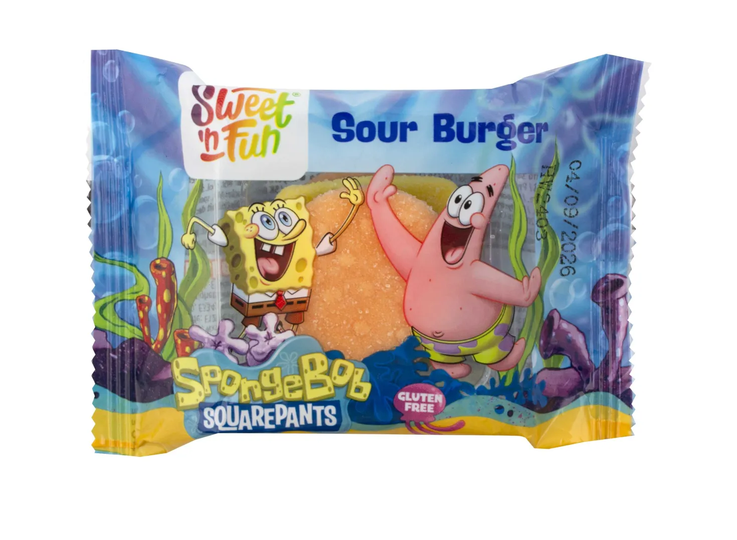 Burger SpongeBob Fruchtgummi Sour