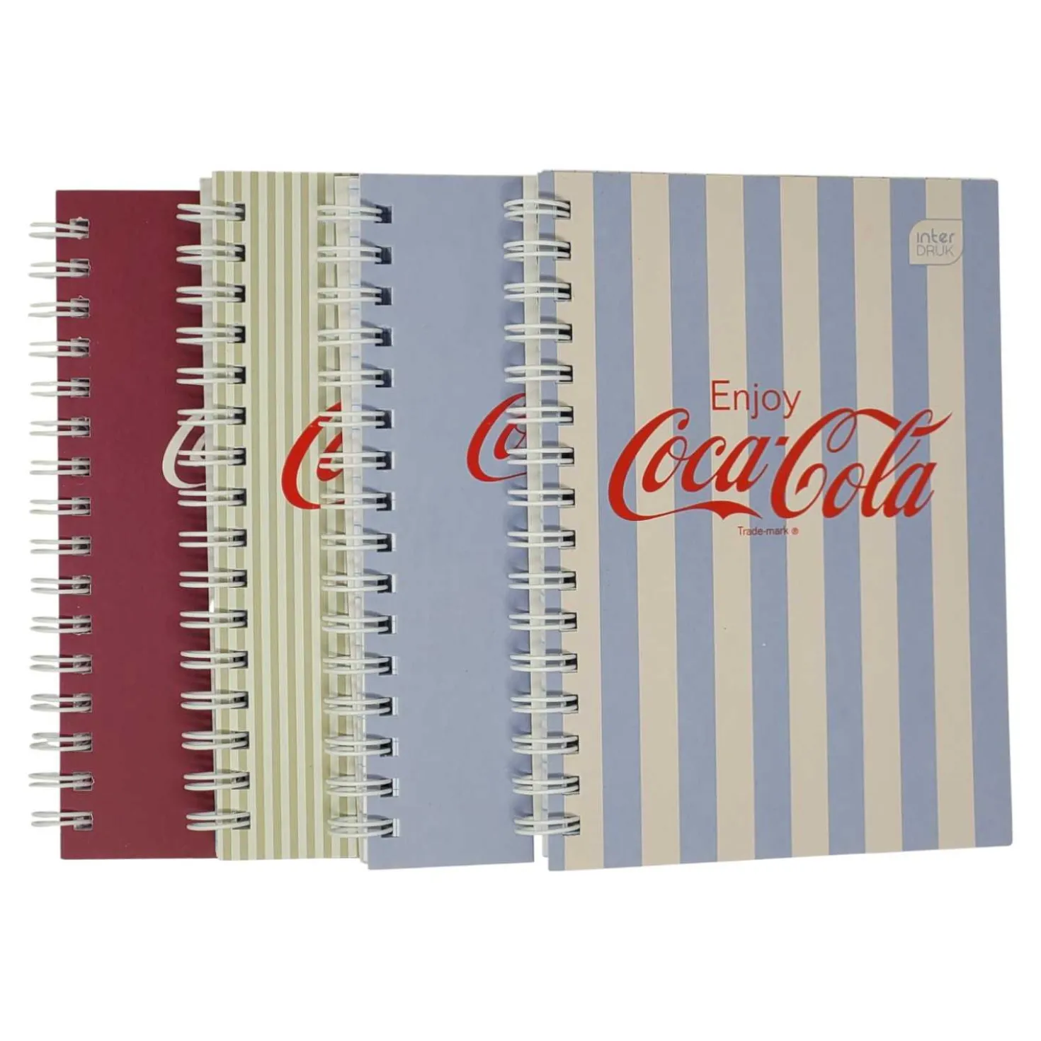 Coca Cola Notizbuch A6 kariert, 32 Blatt
