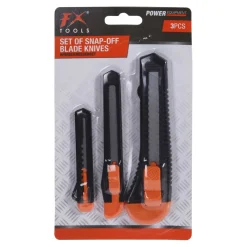 Cuttermesser-Set, 3-teilig