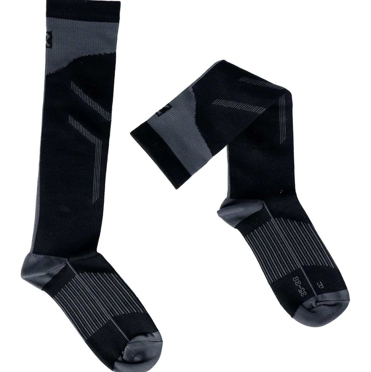 Damen-/Herren-Socken schwarz, Größe 35-46, 2 Stück