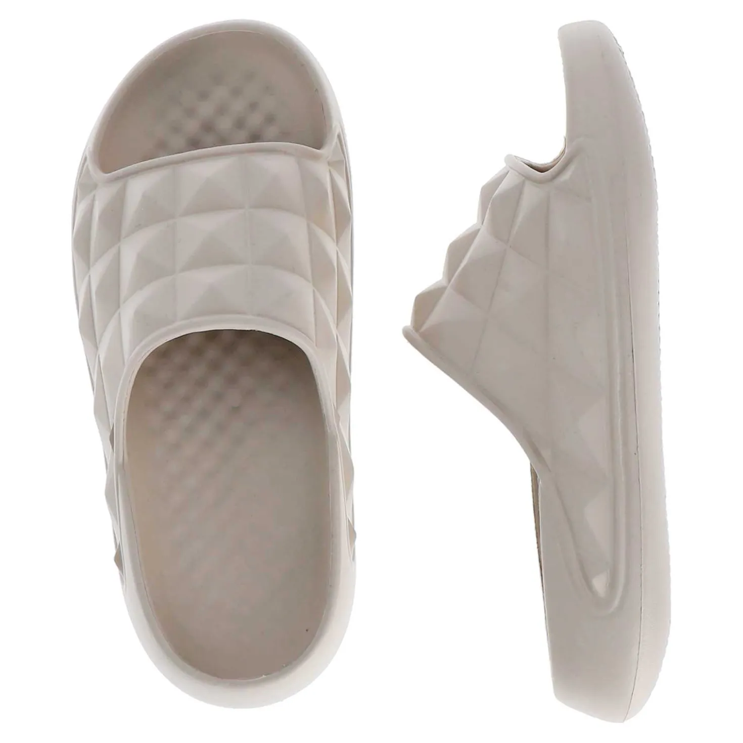 Damen Slipper Nietenoptik