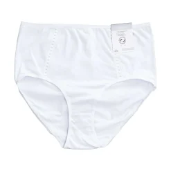 Damen-Taillenslip Janine, weiß, Größe 40-52, 2 Stück