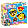 Diamond Painting Funny Faces, 15 x 15 cm