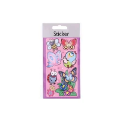 3D-Sticker Tiere beglimmert