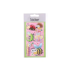 3D-Sticker Tiere beglimmert