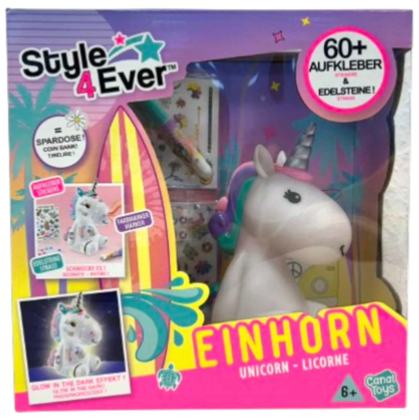 Einhorn zum Bemalen Figur Style4Ever