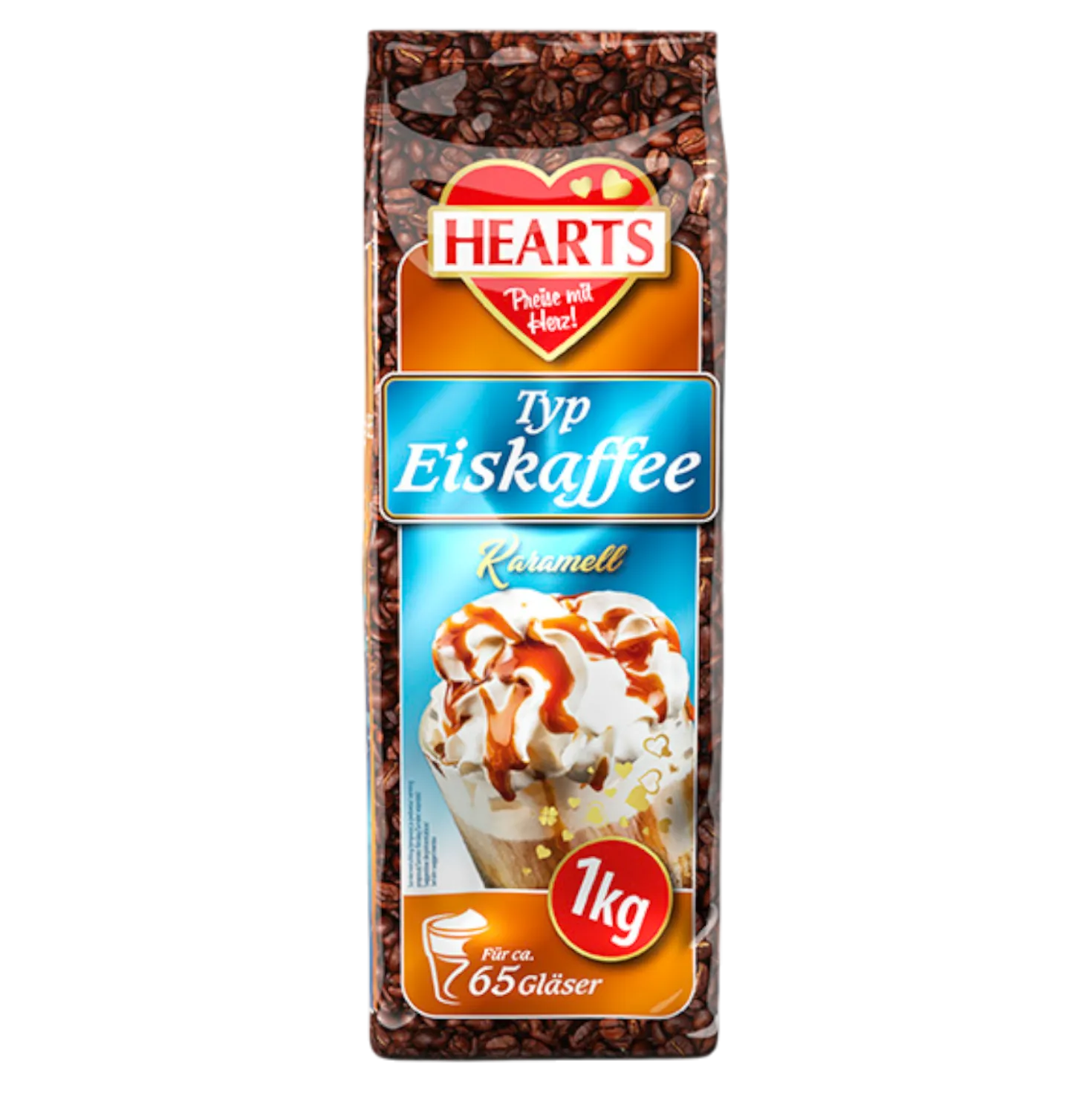 Eiskaffee Hearts Karamell