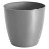 Ella Blumenübertopf, silber