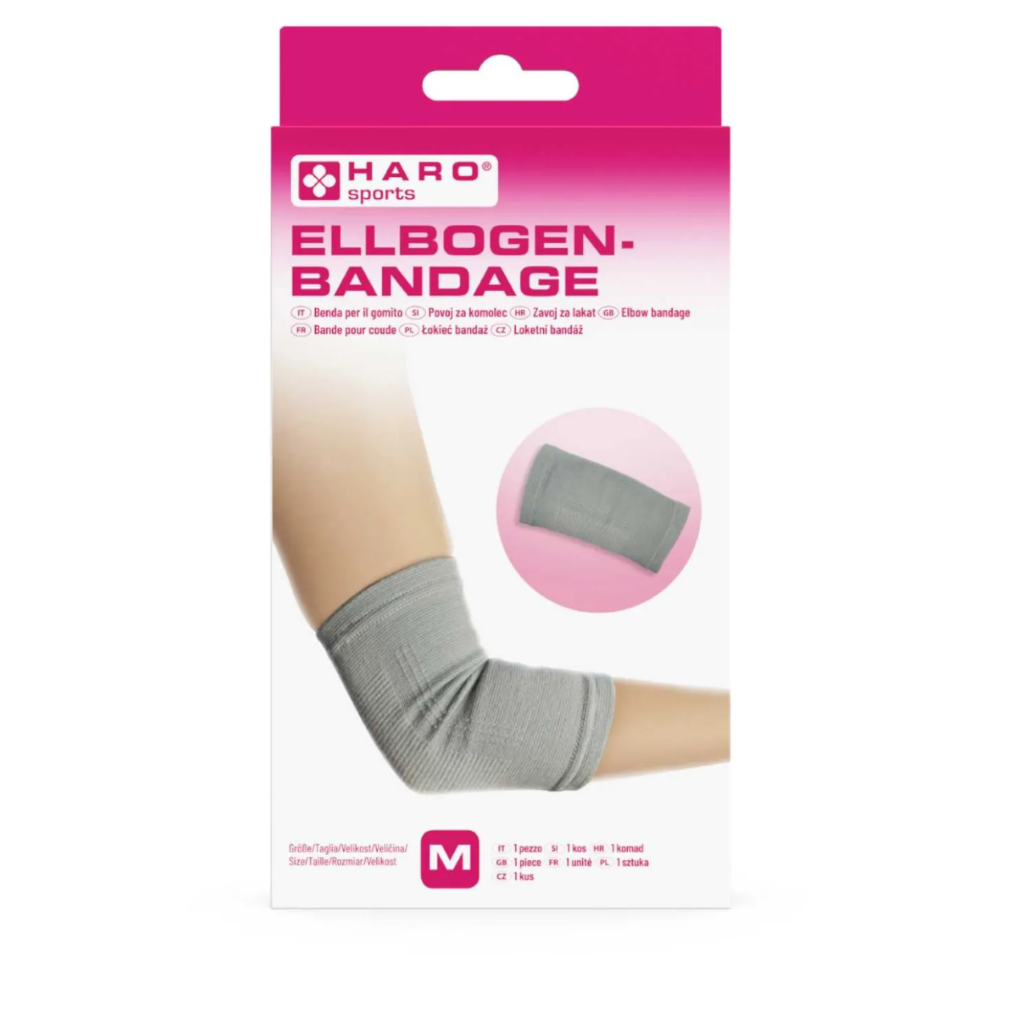 Ellenbogenbandage Größe M, 1 Stück