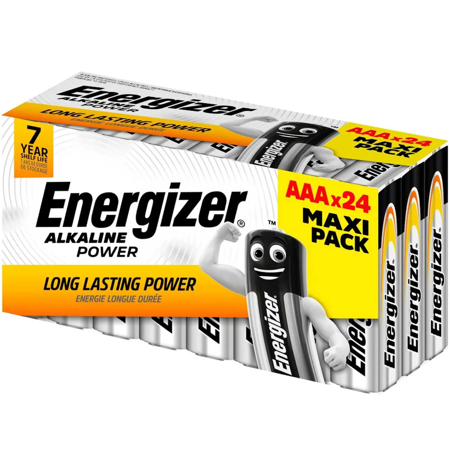 ENERGIZER Batterie Alkaline Box AAA/R3, 24 Stück