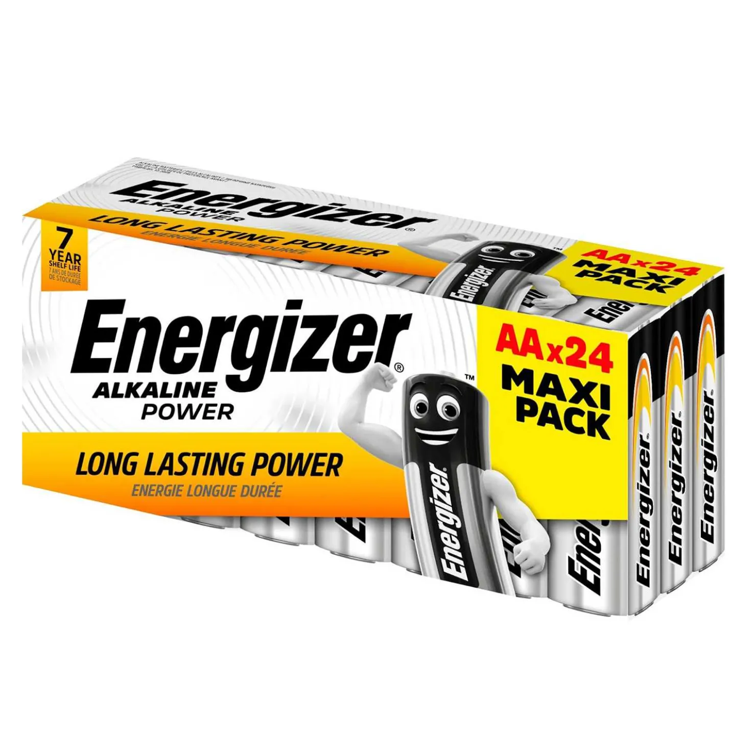 ENERGIZER Batterie Alkaline Box AA/R6, 24 Stück