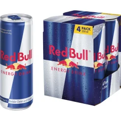 Enery Red Bull, 250 ml, 4 Stück