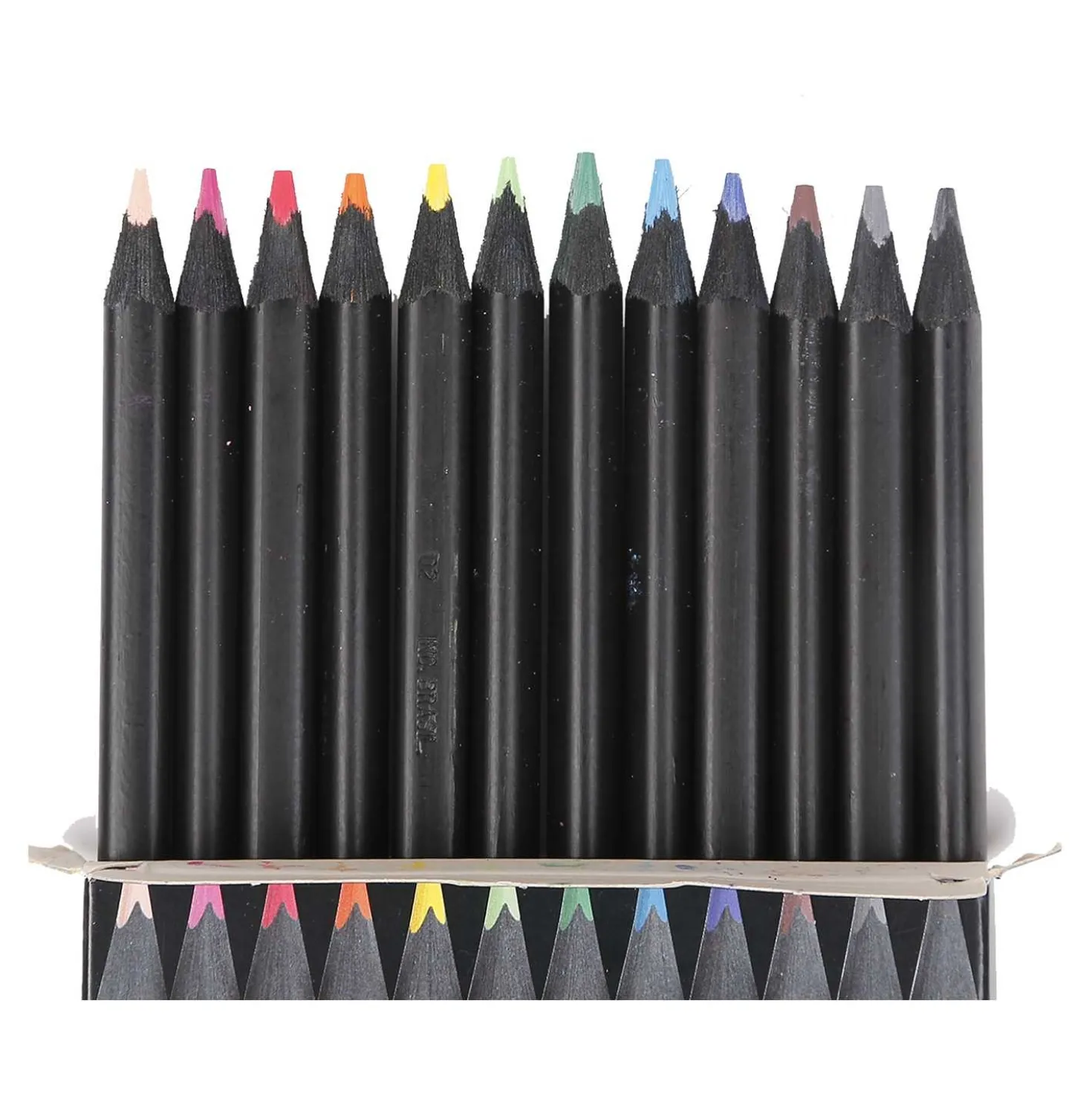 Faber Castell Buntstifte Black Edition, 12 Stück