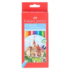 Faber Castell Buntstifte hexagonal, 12 Stück