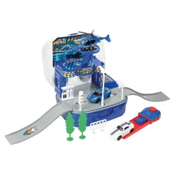 Fahrzeug Set Turbo Racers im Koffer