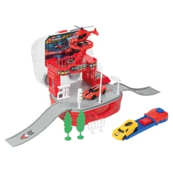 Fahrzeug Set Turbo Racers im Koffer