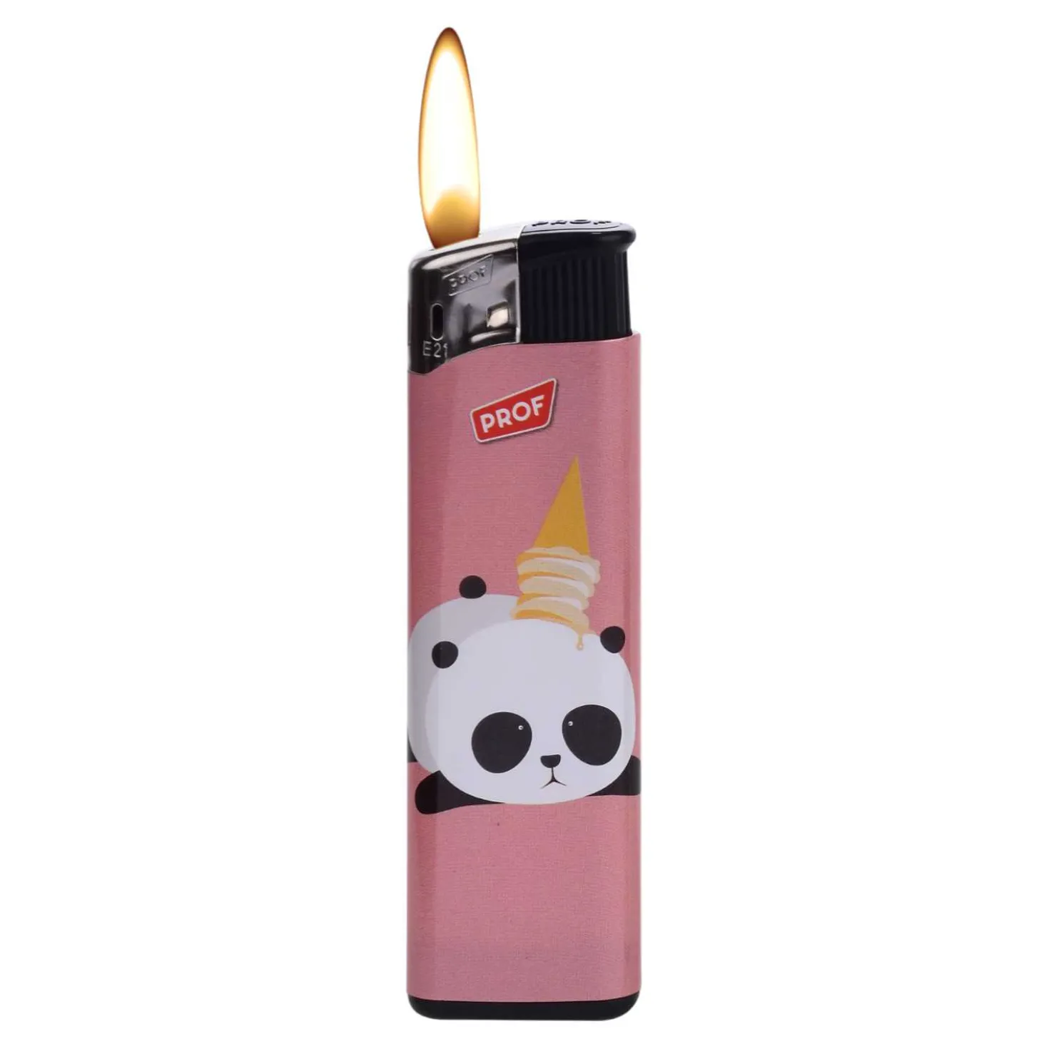 Feuerzeug mit Motiven, 3 Stück