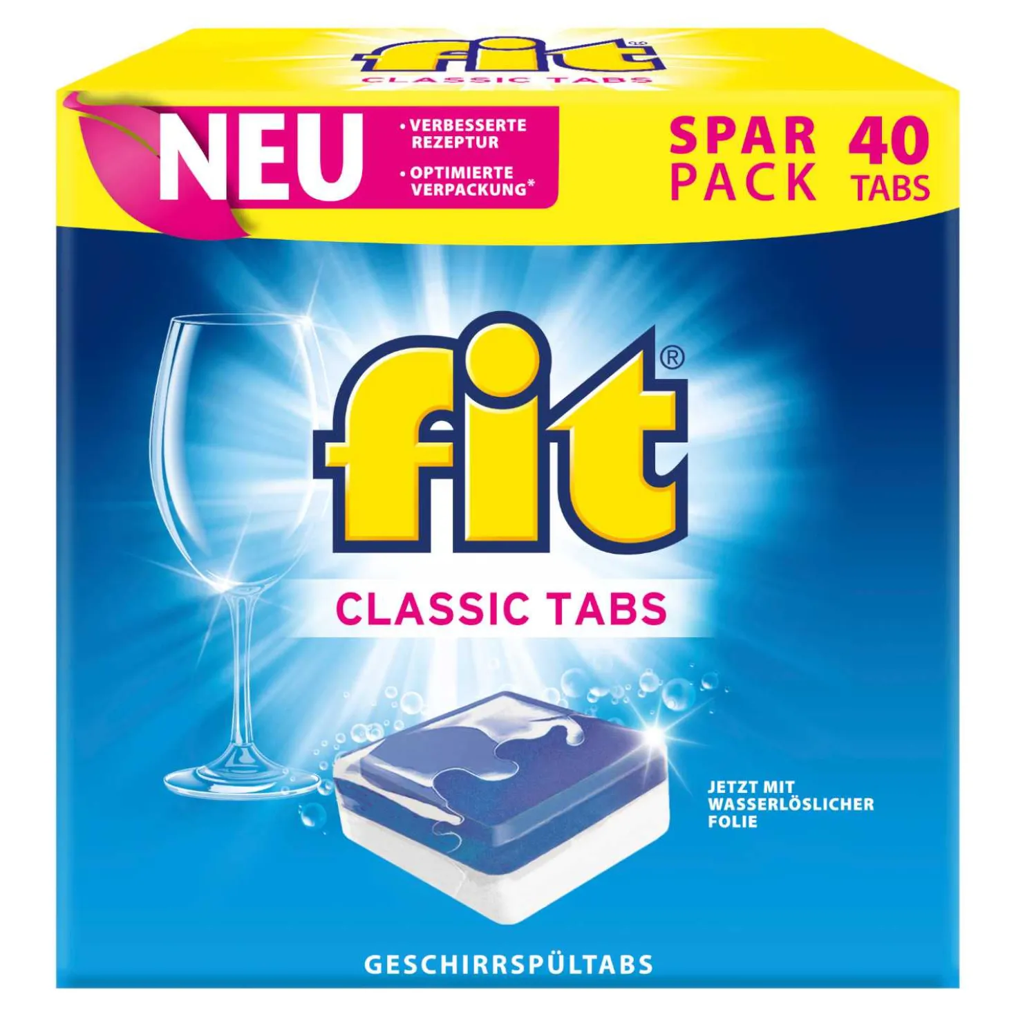 fit Geschirrspültabs classic