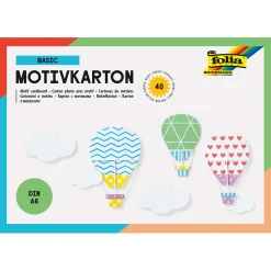 Folia Papierblock Tonpapier & Foto-/Motivkarton A6