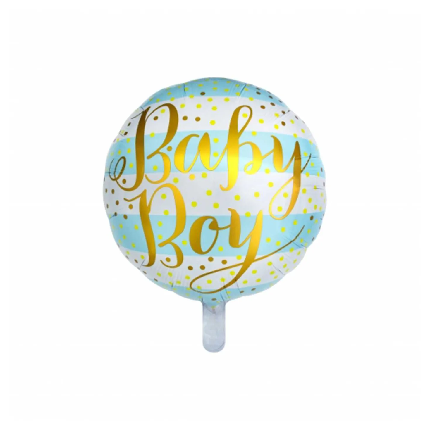 Folienballon Baby Boy rund, 45 cm