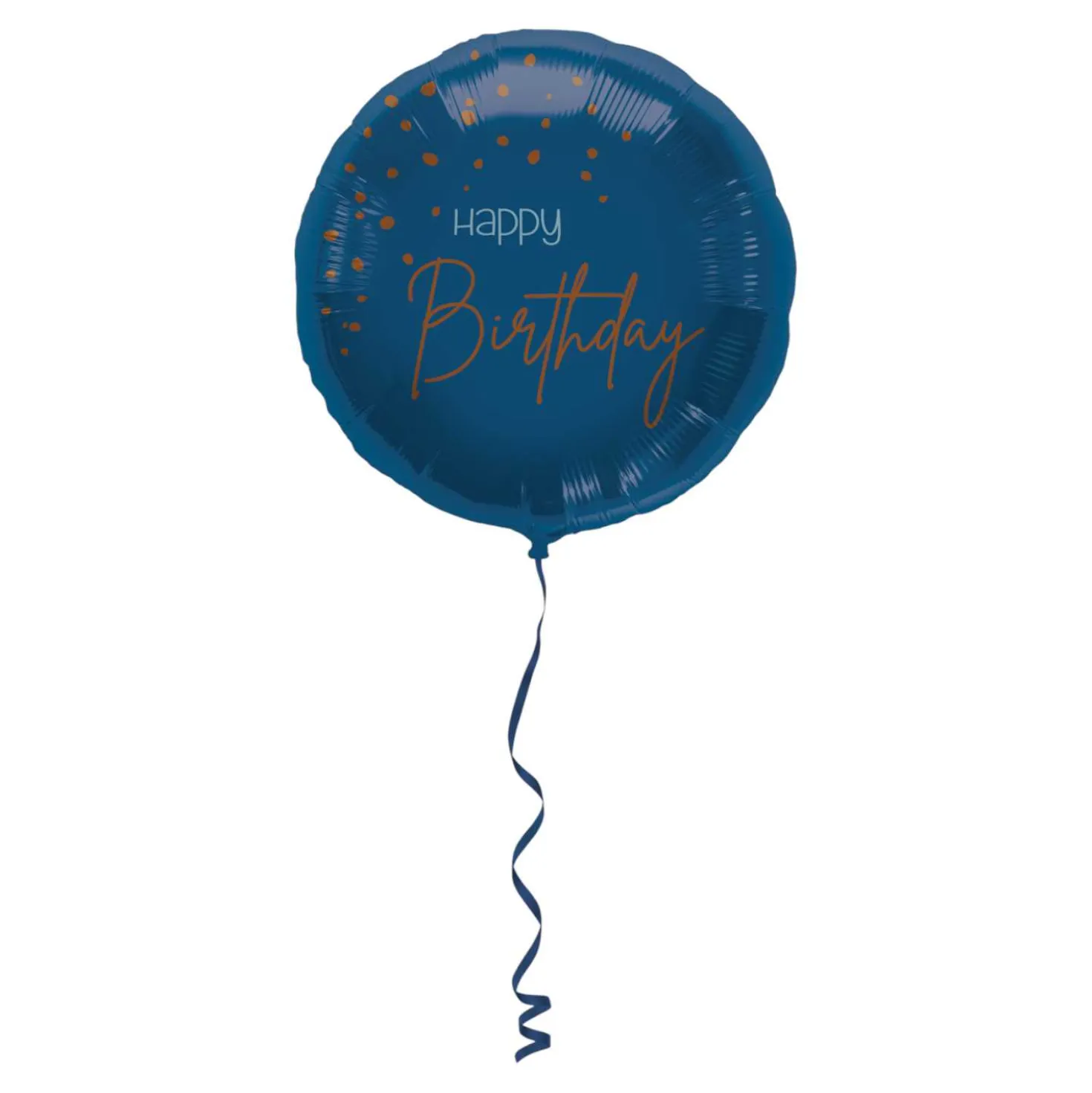 Folienballon Happy Birthday True Blue, 45 cm