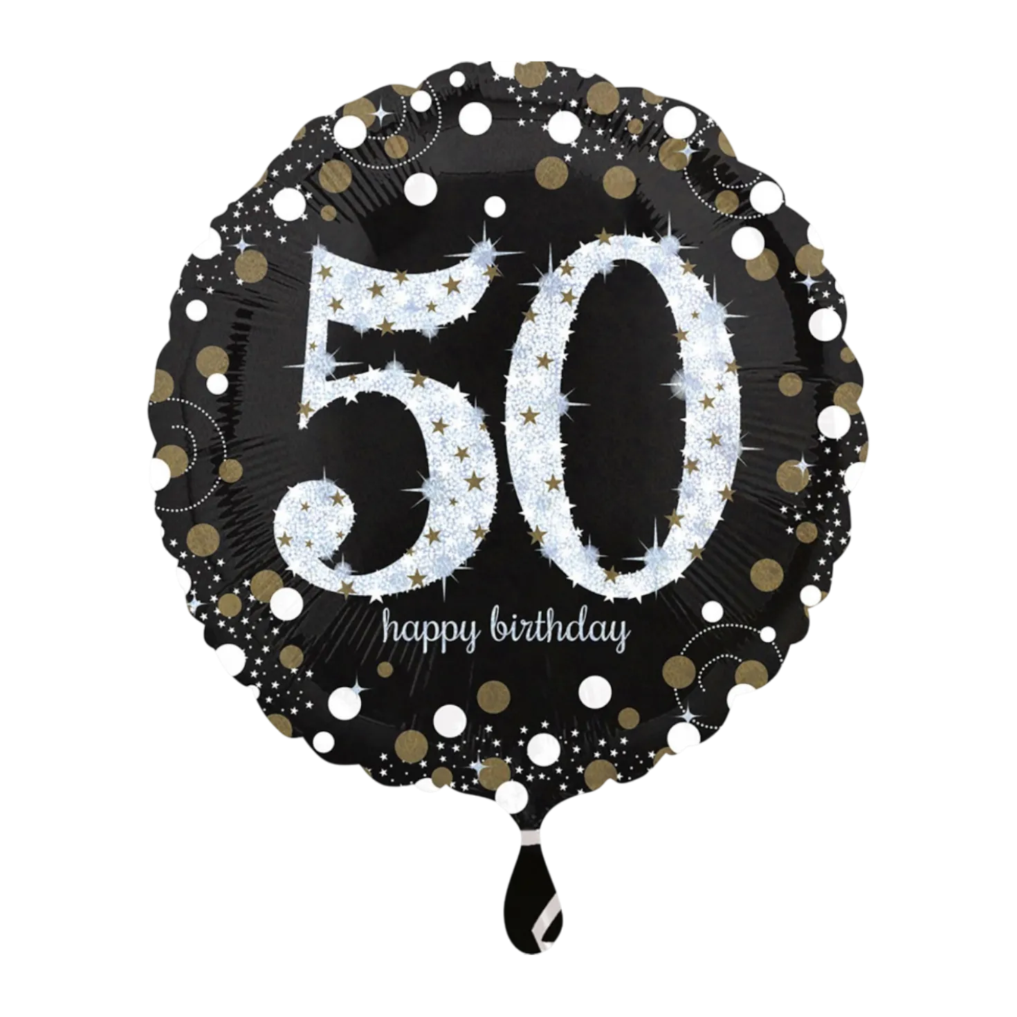 Folienballon Happy Birthday "50"