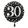 Folienballon Happy Birthday "30"