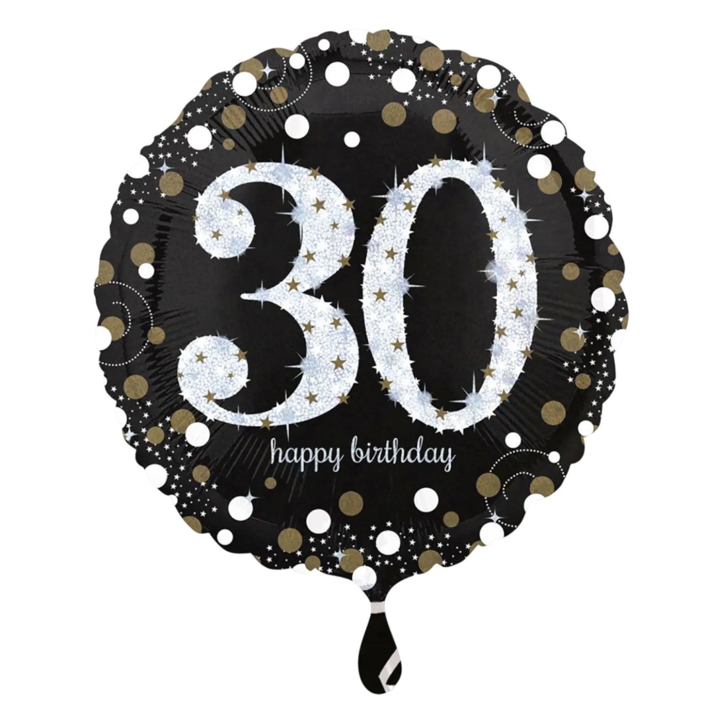Folienballon Happy Birthday "30"